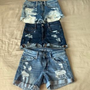 American eagle girls jeans shorts